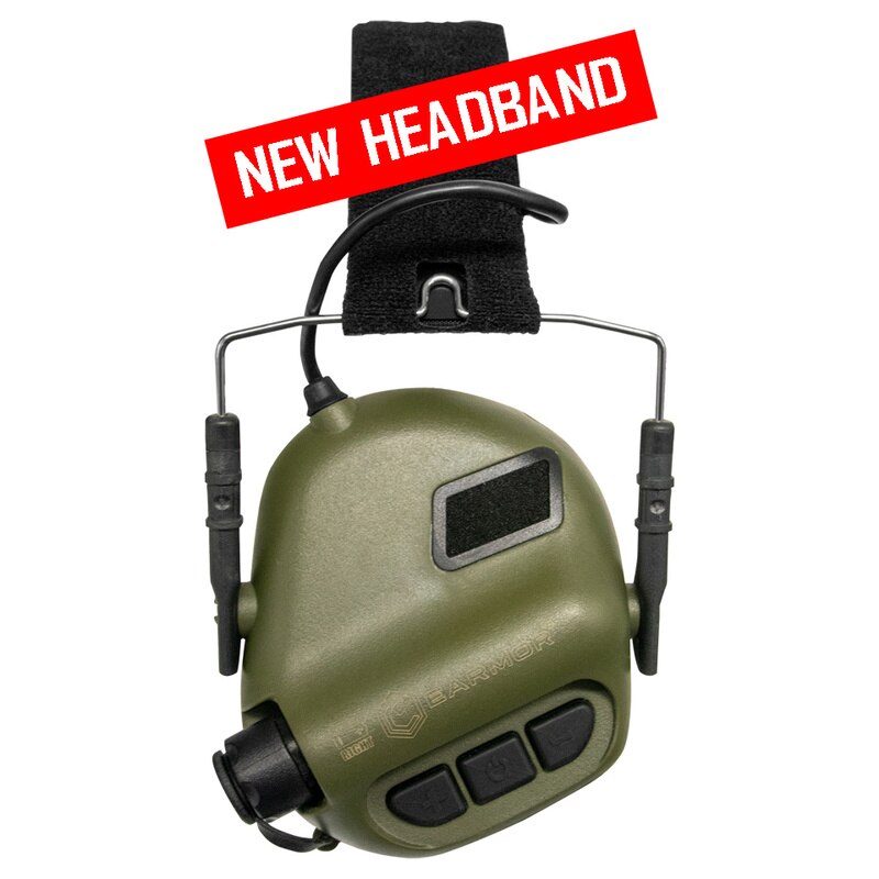 EARMOR Headset M31 MOD3 Military Shooting Noise Canceling