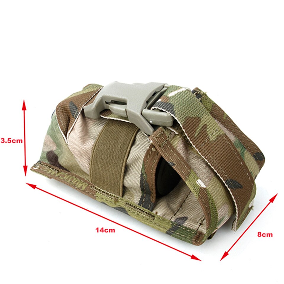 Pochette Tactique élastique PEW – Pour Grenade RGD-5 Airsoft, Fixation MOLLE, Neuf
