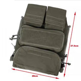 TMC Tactical Zipper Pouch Bag Zip Panel NG Version Multicam for Military Vest