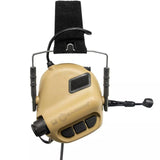 EARMOR M32 MOD4 Tactical Headset Communication ShootingNoise clearance - Coyote Brown