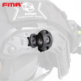 FMASingle-Clamp Rail Adapter 0.83 Inch Universal Laser Camera Flashlight Helmet Clamp TB368