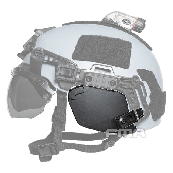 FMA EX Tactical Helmet Ear Covers Provide Scalable  protection BK DE FG TB1430