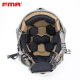 FMA Dual Layer Memory Foam Helmet Pad Absorbent Breathable Removable TB1478
