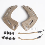 FMA MLOK AIRFRAME Helmet Rail Set Outdoor Tactical Equipment TB1446