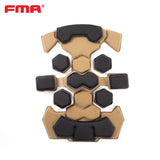 FMA Dual Layer Memory Foam Helmet Pad Absorbent Breathable Removable TB1478