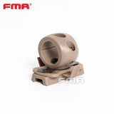 FMASingle-Clamp Rail Adapter 0.83 Inch Universal Laser Camera Flashlight Helmet Clamp TB368