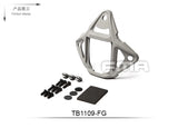 FMA Helmet VAS Shroud (Golden) Aluminum  Helmet Shroud TB1109
