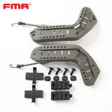 FMA ARC Rails - FAST XP & HC High Cut Outdoor Helmet Equipment Component Rail Kit TB290