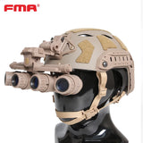 FMA Skeleton Shroud Outdoor Helmet Dried Cuttlefish Mount Base Equipment Component Kit TB613