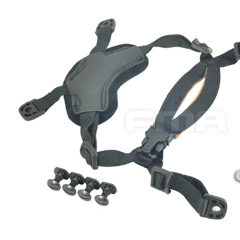 FMA Ach Head-Loc X-Nape Adjustable Helmet Accessories Chin Strap Suspension System TB956