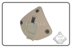 FMA 3 Hole Low Profile Shroud Helmet Night Vision Goggles Base Tactical Helmet Dried Cuttlefish TB1013