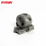 FMASingle-Clamp Rail Adapter 0.83 Inch Universal Laser Camera Flashlight Helmet Clamp TB368