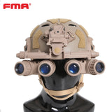 FMA Skeleton Shroud Outdoor Helmet Dried Cuttlefish Mount Base Equipment Component Kit TB613