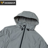 ID PCU L5 Tactical Jacket Men Hoodie Light Zipper Coat Softshell Jacket Breathable Tactical Clothes Fabric RS3837