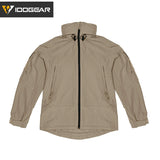 ID PCU L5 Tactical Jacket Men Hoodie Light Zipper Coat Softshell Jacket Breathable Tactical Clothes Fabric RS3837