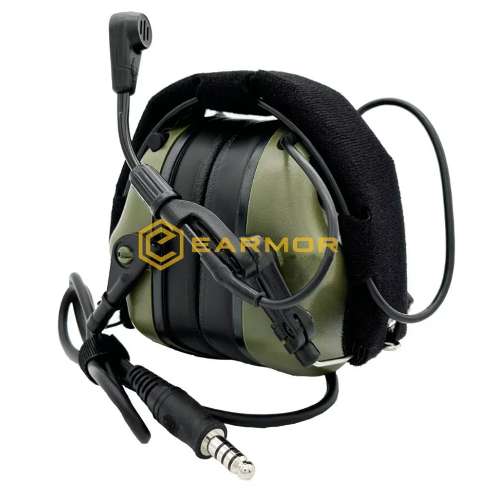 Adattatore PTT Tattico U94 Per Cuffie Z-TAC, Con Clip Da Cintura E Connettore Kenwood/Midland - 3