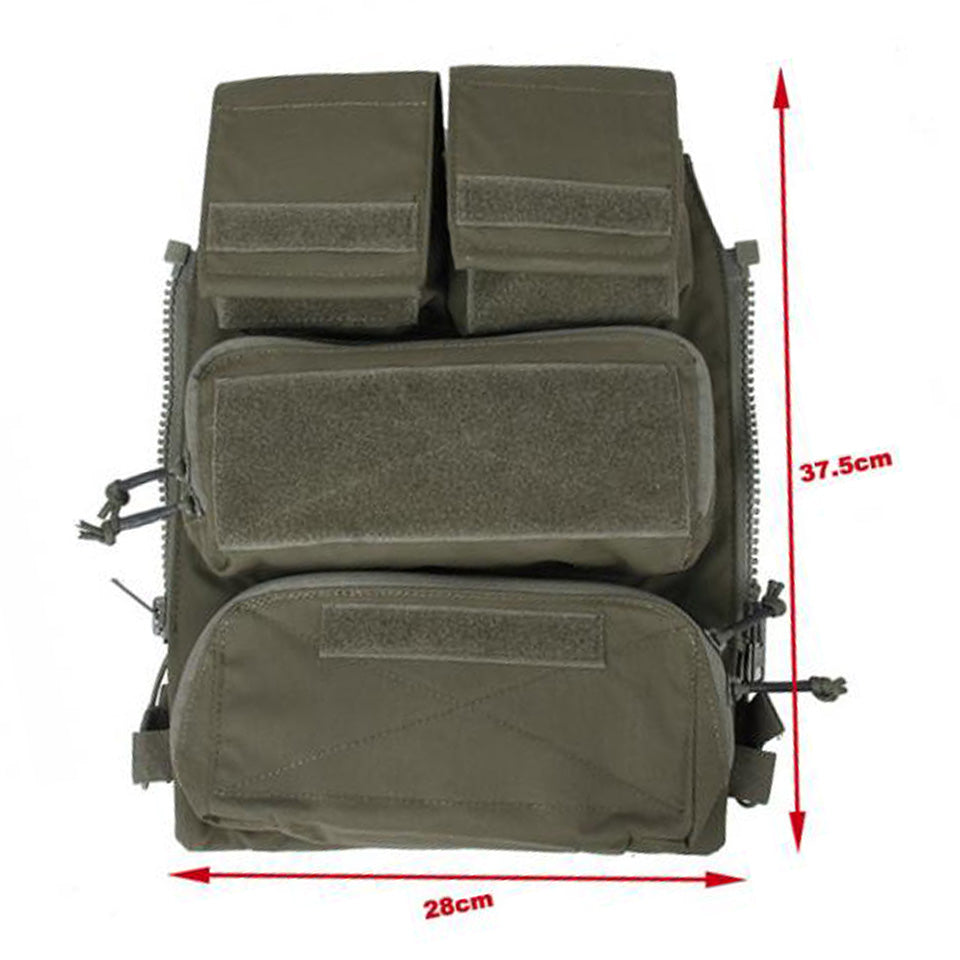 TMC New Tactical Vest Zipper Pouch Multicam Limited Edition for