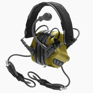 EARMOR M32-Mark3 MilPro Military Dual Comm Tactical Headset for Military & Police