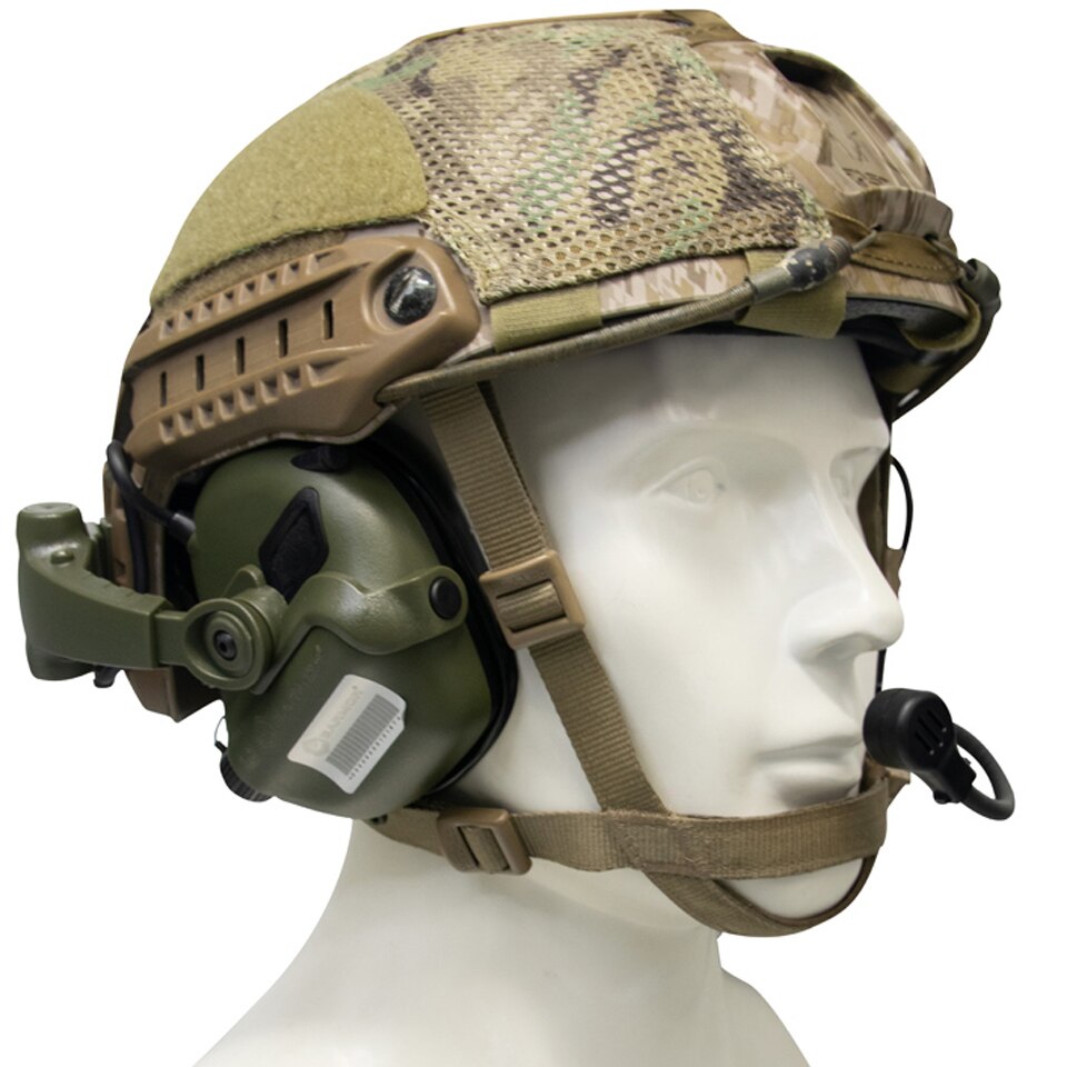 EARMOR RAC Headset M32X-Mark3 MilPro Electronic Communication Headphone ...