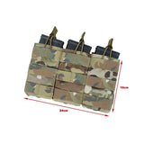 FMA Triple Molle M4 556 Magazine Pouch for Tactical Vest Storage Bag