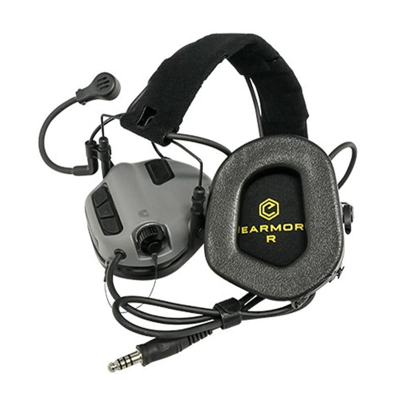 EARMOR M32-Mark3 MilPro Black Communication Shooting Noise