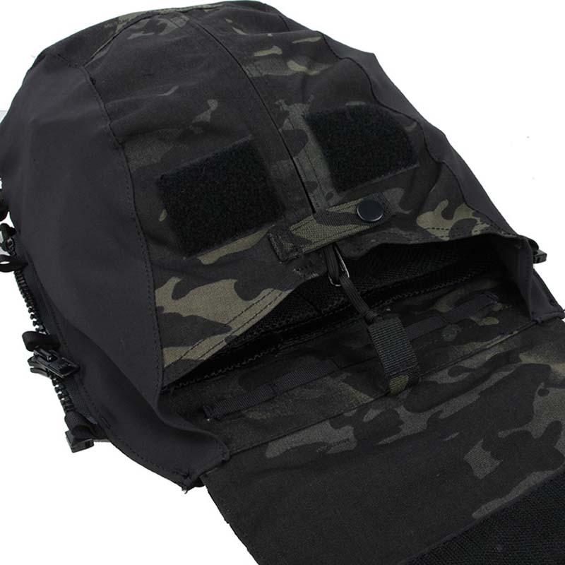 TMC Military Airsoft Tactical Vest Zipper Pouch Zip Panel