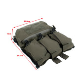 TMC New FPC Tactical Back Zipper Bag RG for FPC Style Vest TMC3549