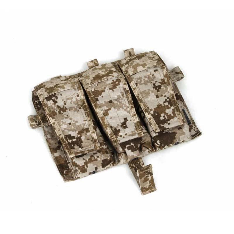 TMC M4 TRIPLE MAG Pouch Multicam Bag for Tactical AVS Vest Molle