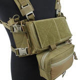 TMC SS Micro Low Profile Light Fight Combat Chest Rig Tactical Vest