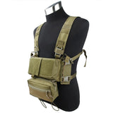 TMC SS Micro Low Profile Light Fight Combat Chest Rig Tactical Vest