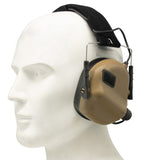 OPSMEN EARMOR M31 MOD4 Tactical Headset Shooting Noise Canceling - Coyote Brown