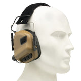 OPSMEN EARMOR M31 MOD4 Tactical Headset Shooting Noise Canceling - Coyote Brown