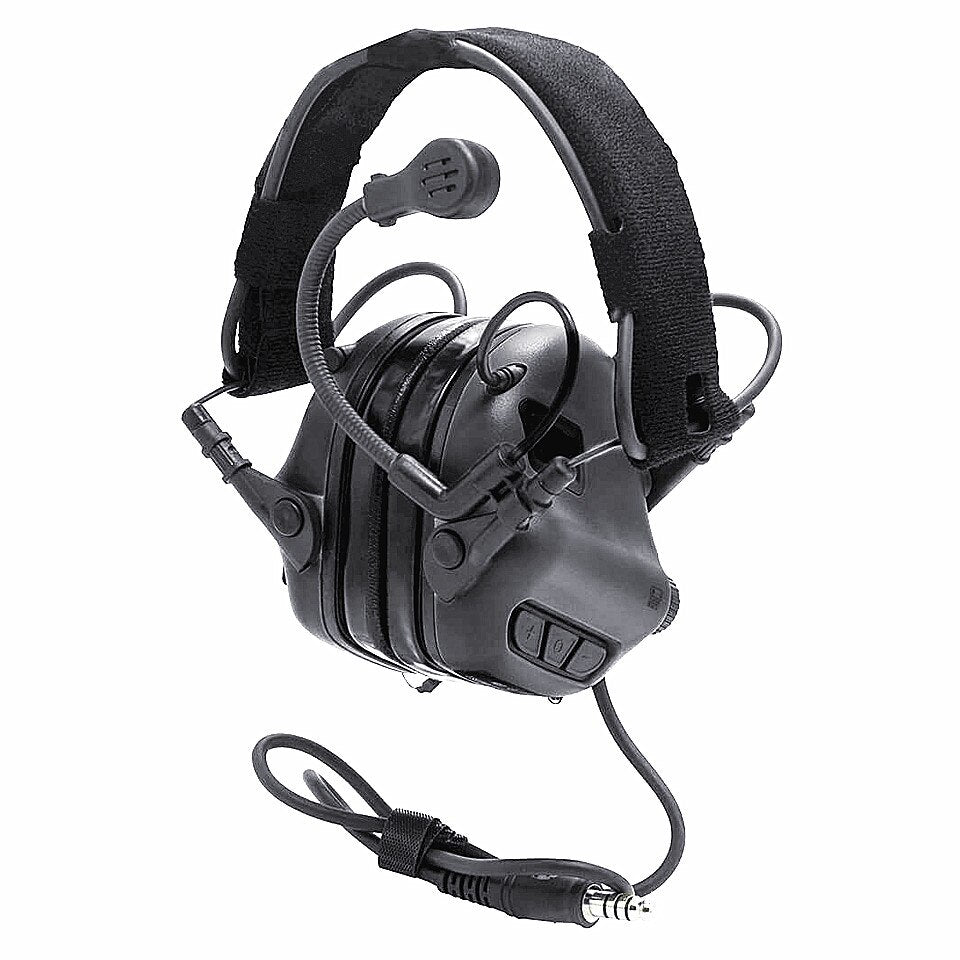 個人装備 earmor opsmen m32 mark3 milpro EARMOR M32-Mark3 MilPro Black Communication Shooting Noise