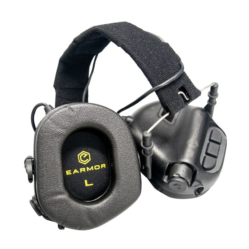 Evike Elektronische gehoorbescherming Earmor M31 MOD3 (bladgroen), Foliage Green/Black, Eén maat