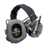 EARMOR Headset M31 MOD4 Military Shooting Noise Canceling - Foliage Green