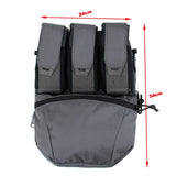 TMC New Attack Panel Bag Tactical Vest Zipper Pouch Non Reflective Cordura Fabric