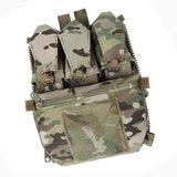 TMC 2022 New FPC Style Vest Special Zipper Back Panel Pouch Multicam TMC3549