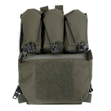 TMC 2022 New FPC Style Vest Special Zipper Back Panel Pouch Multicam TMC3549