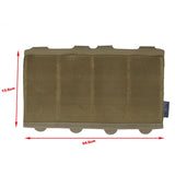TMC Chassis Chest Rig Quadruple Mag Pouch Front Panel Insert Pouch