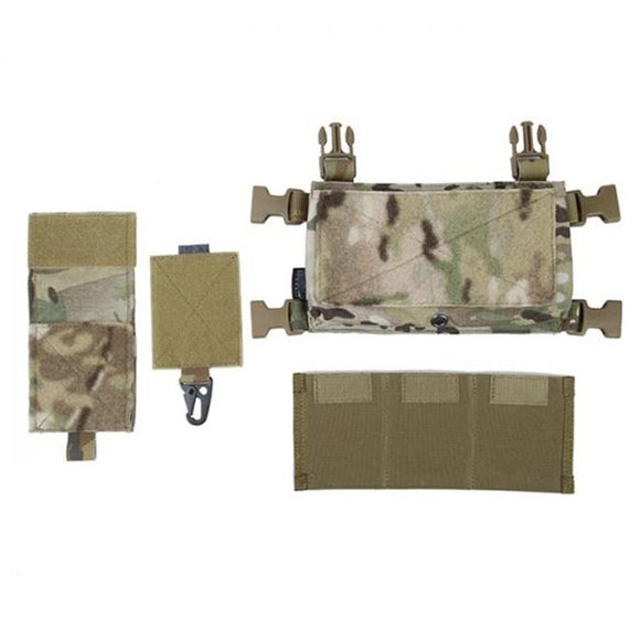 TMC Hunting MCR Front Set Multicam for Tactical Vest Chest Rig