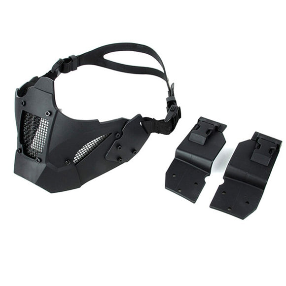 TMC JAY FAST MASK Modular Tactical Mask AF Helmet Track Connection Mask ...