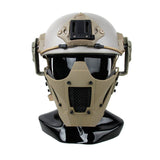 TMC JAY FAST MASK Modular Tactical Mask  AF Helmet Track Connection Mask