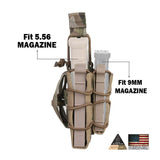 Magazine Pouch Double for Pistol Rifle Molle M4 M16 AK Glock 1911