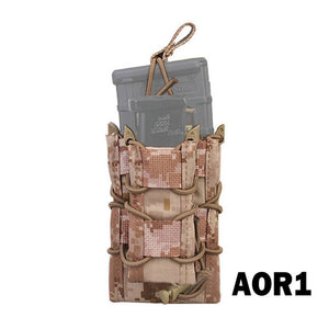 Magazine Pouch Double for Pistol Rifle Molle M4 M16 AK Glock 1911