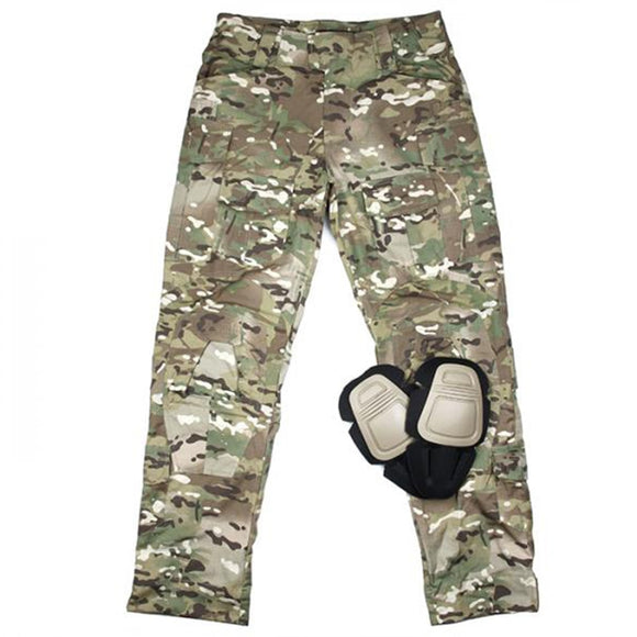 TMC Men G3 Military Tactical Pants Camp Trousers+Knee Pads