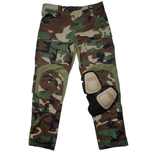TMC Men G3 Military Tactical Pants Camp Trousers+Knee Pads