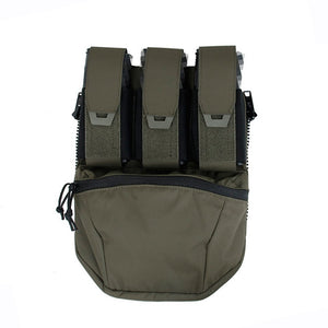 TMC New Attack Panel BagsTactical Vest Zipper Pouch RG/WG Non Reflective Cordura Fabric TMC3431