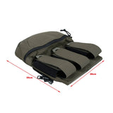TMC New Attack Panel BagsTactical Vest Zipper Pouch RG/WG Non Reflective Cordura Fabric TMC3431