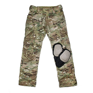 TMC New G4 Tactical Training Pants Multicam Camouflage Pants W/ Knee Pads Set Tactical Combat Pants Free Shipping