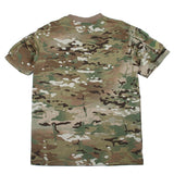 TMC New Summer Camouflage Short Sleeve Crew Neck Top